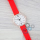 Geneva Silicone Red-Gold-White, 1010-0197, Geneva