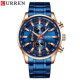 Curren 8351 Blue-Cuprum