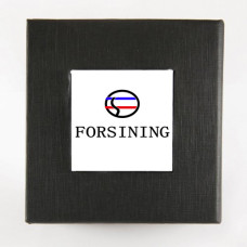 Коробка для годинника з логотипом Forsining Black 1000-0155