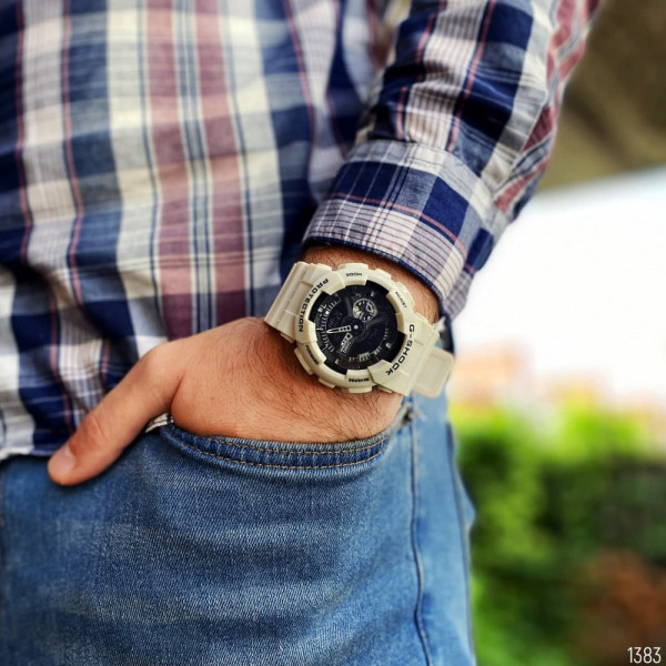 Casio G-Shock GA-110 White-Black New