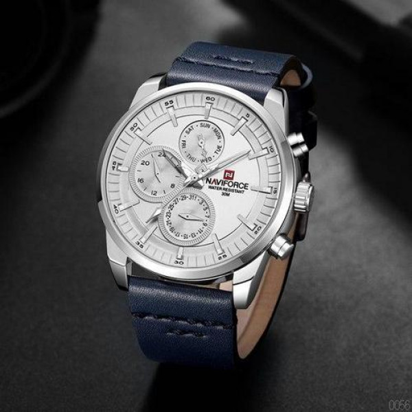 Naviforce NF9148 Blue-Silver-White, 1096-0056, Naviforce