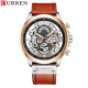 Curren 8380 Silver-Cuprum-Brown, 1008-0226, Curren